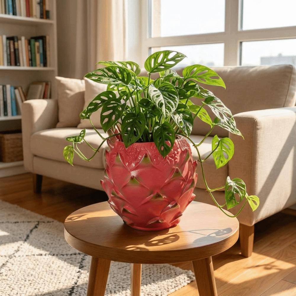 Snake Plant Ceramic - Creatieve hars drakenfruit plantenbak handgemaakte fruitvormige