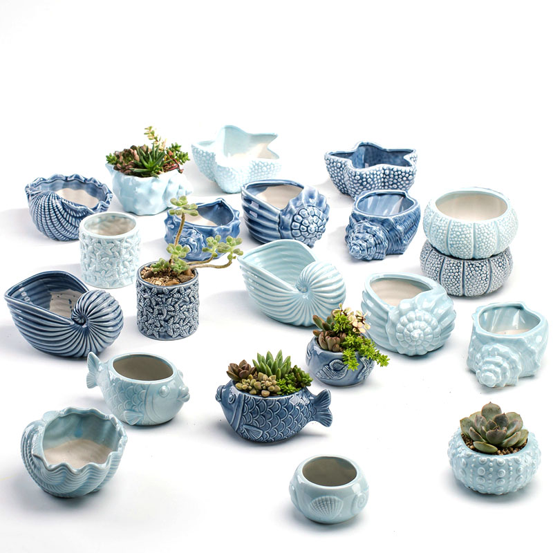 Snake Plant Ceramic - Europese Stijl Leuke Vlezige Bloempot Porselein